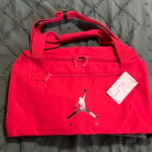 Jordan - Gym Bag - Red with black Jumpman - Size Small